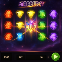 NetBet - Starburst Slot - NetEnt klasszikus nyerőgép